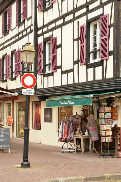 Fransa Alsace Deki Obernai Nin Pitoresk Şehri — Stok fotoğraf