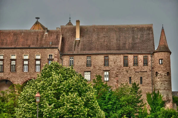 Франция Живописный Старый Замок Саверн Эльзасе — стоковое фото