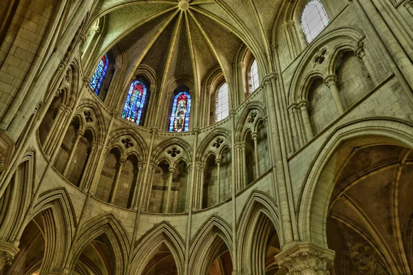 Francie Malebná Katedrála Lisieux Normandii — Stock fotografie