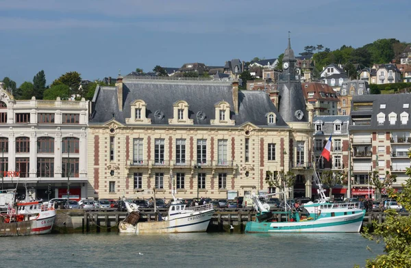 Frankrike Den Pittoreska Staden Trouville Normandie — Stockfoto