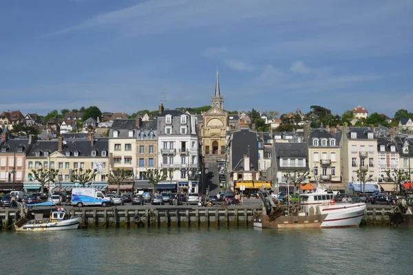 Fransa Normandiya Nın Pitoresk Şehri Trouville — Stok fotoğraf