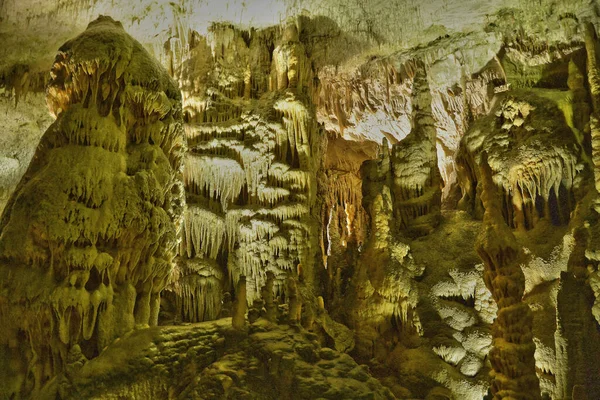 Eslovénia Pitoresca Histórica Caverna Postojna — Fotografia de Stock