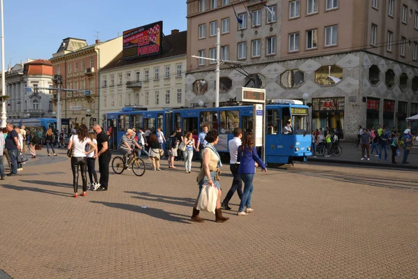 Hırvatistan Balkanlar Pitoresk Kenti Zagreb — Stok fotoğraf