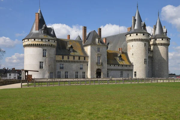 Frankreich Das Malerische Schloss Von Sully Sur Loire Der Loiret — Stockfoto