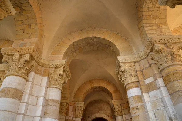 Pintoresca Abadía San Benito Del Loira Val Loire —  Fotos de Stock
