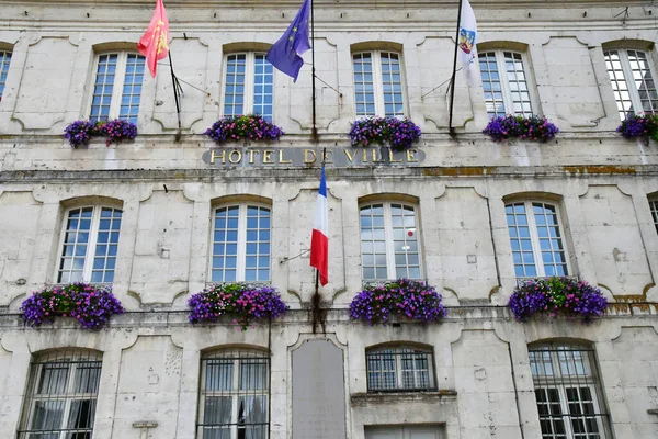 Bernay Frankrijk Augustus 2016 Het Pittoreske Stadhuis — Stockfoto