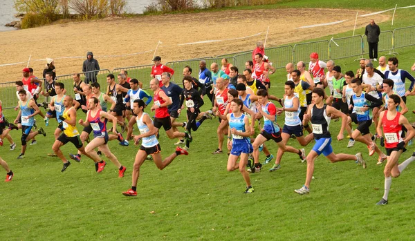 Frankrijk Internationale Cross Country Van Les Mureaux Recreatie Eiland Verneuil — Stockfoto