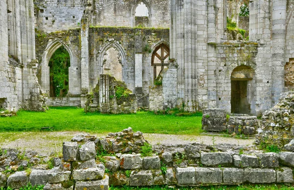 Jumieges France June 2016 Saint Pierre Abbey — Stock Photo, Image