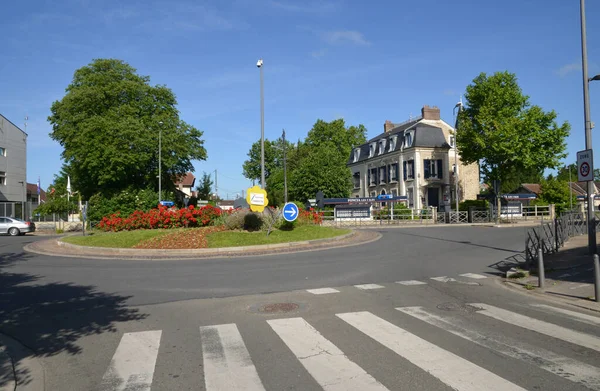 Ile France Pintoresca Ciudad Les Mureaux — Foto de Stock