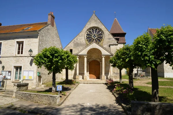 Ile France Malownicza Wioska Labbeville — Zdjęcie stockowe