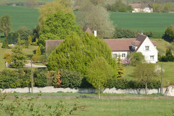 Ile France Malebná Vesnice Seraincourt — Stock fotografie