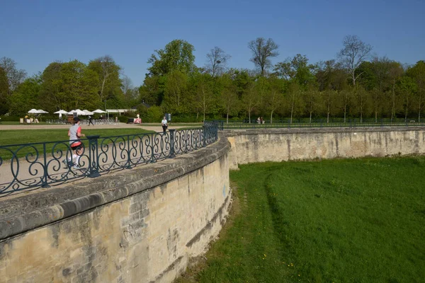 Ile France Pintoresco Parque Del Castillo Saint Germain Laye —  Fotos de Stock