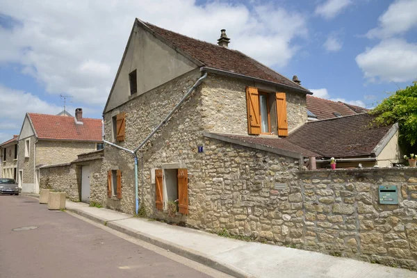 Ile France Picturesque Village Oinville Sur Montcient — Stock Photo, Image