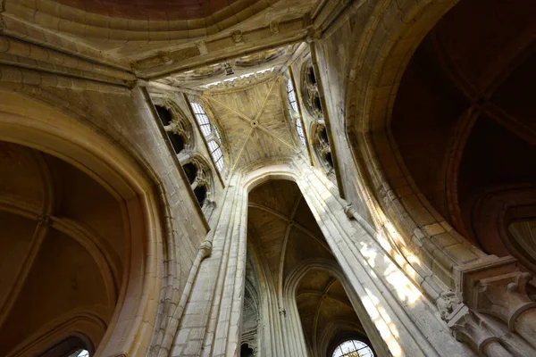 Triel Sur Seine França Março 2016 Igreja Gótica Renascentista Saint — Fotografia de Stock