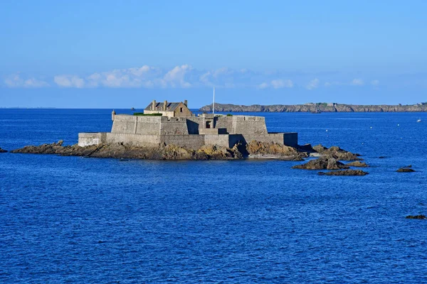 Saint Malo France Sseptember 2020 National Fort — стоковое фото