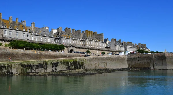 Saint Malo França Setembro 2020 Cidade Murada — Fotografia de Stock