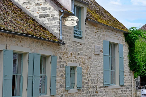 Barbizon França Agosto 2020 Casa Jean Francois Millet — Fotografia de Stock