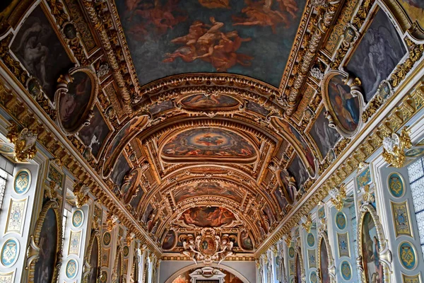 Fontainebleau França Agosto 2020 Capela Histórica Castelo — Fotografia de Stock