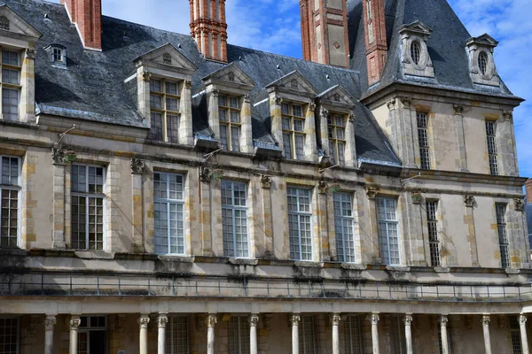 法国枫丹白露 2020年8月21日 历史城堡 — 图库照片
