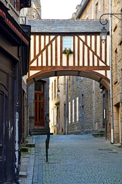 Saint Malo Franciaország Szeptember 2020 Fallal Körülvett Város — Stock Fotó
