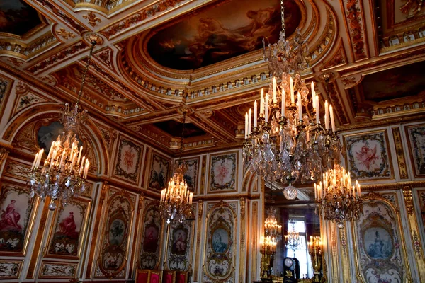 Fontainebleau Francia Agosto 2020 Castillo Histórico —  Fotos de Stock