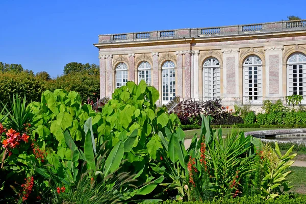 Versalles Francia Septiembre 2020 Jardín Grand Trianon Finca Marie Antoinette —  Fotos de Stock