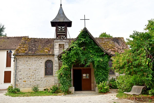 Barbizon França Agosto 2020 Pitoresca Capela — Fotografia de Stock