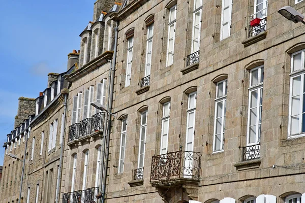 Dinan Frankrijk September 2020 Pittoreske Stad — Stockfoto