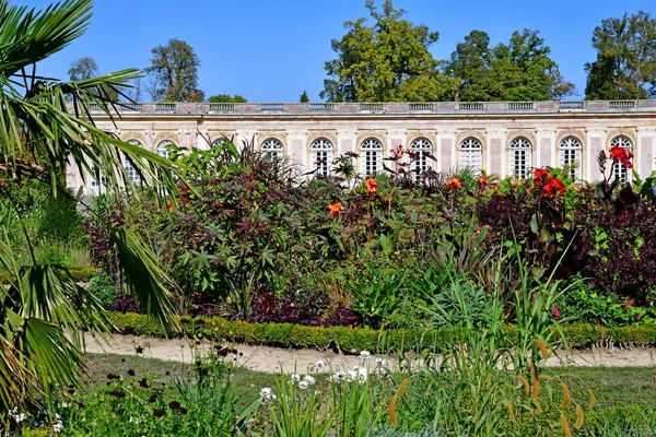 Versalles Francia Septiembre 2020 Jardín Grand Trianon Finca Marie Antoinette — Foto de Stock