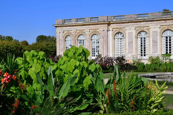 Versalles Francia Septiembre 2020 Jardín Grand Trianon Finca Marie Antoinette — Foto de Stock