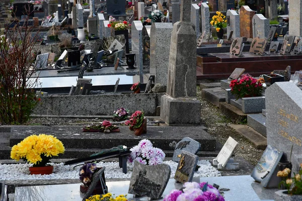 Saint Malo Francia Septiembre 2020 Cementerio — Foto de Stock