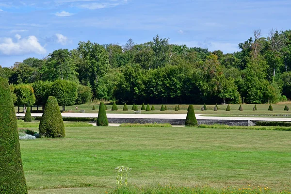 Fontainebleau França Agosto 2020 Castelo Histórico — Fotografia de Stock