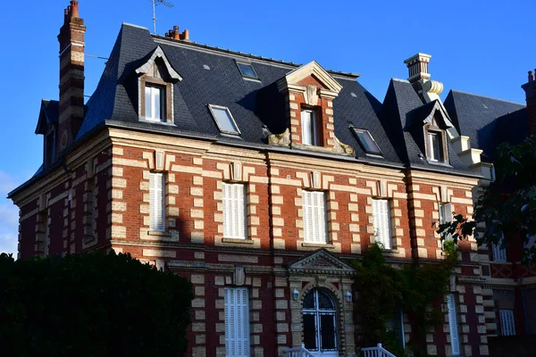 Houlgate Franciaország Október 2020 Belle Epoque Régi Ház — Stock Fotó