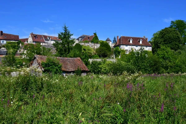 Montresor Frankrike Juli 2020 Den Historiska Byn — Stockfoto