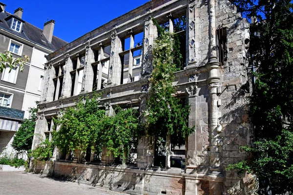 Tours Francia Julio 2020 Hotel Beaune Semblancay Casco Antiguo Ciudad — Foto de Stock