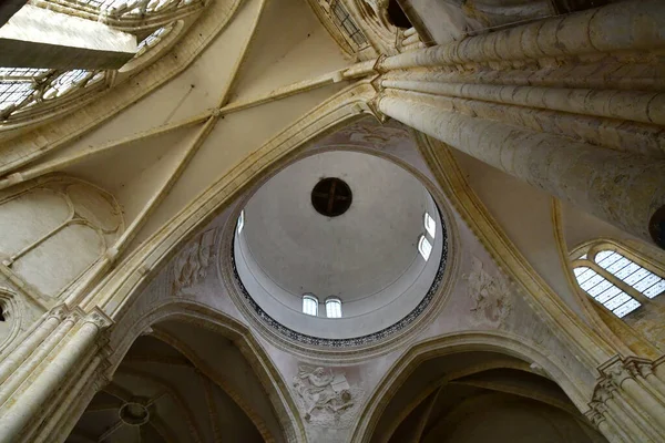 Provins França Agosto 2020 Igreja Colegial Saint Quiriace — Fotografia de Stock