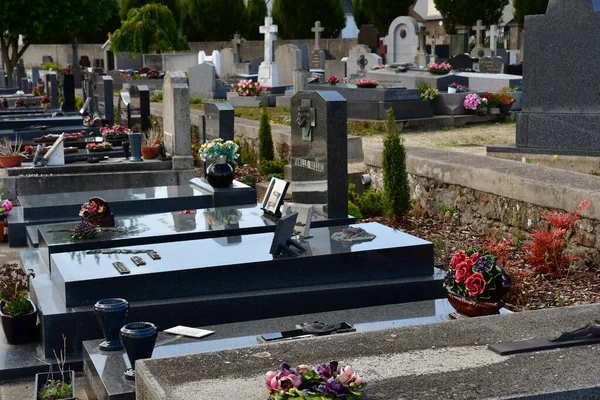 Saint Malo Francia Septiembre 2020 Cementerio — Foto de Stock