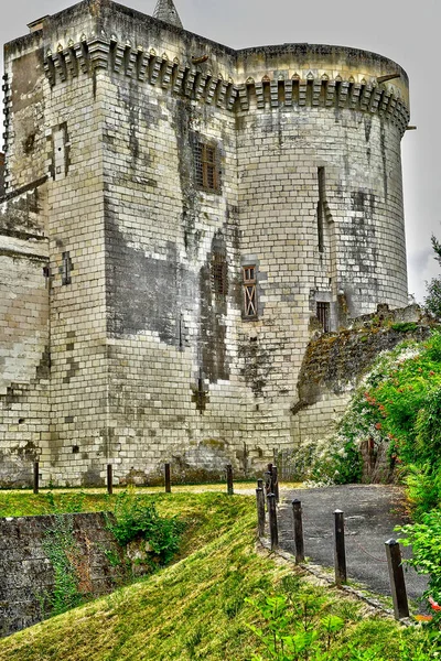 Loches 프랑스 July 2020 Donjon — 스톡 사진