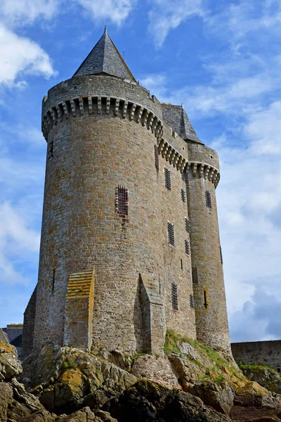 Saint Malo France September 2020 Picturesque Solidor Tower Saint Servan — стокове фото