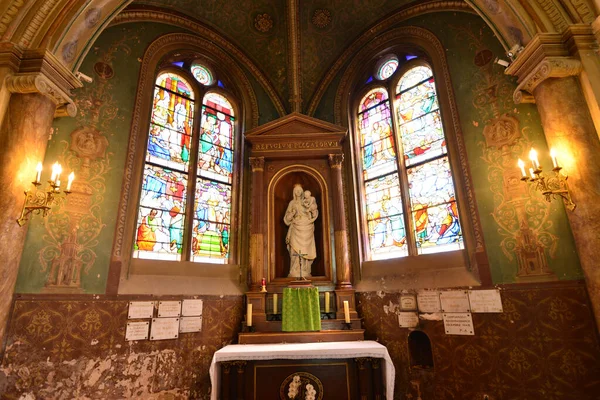 Triel Sur Seine Francia Giugno 2020 Storica Chiesa San Martino — Foto Stock