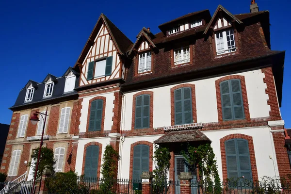 Houlgate Francia Octubre 2020 Belle Epoque Old House — Foto de Stock