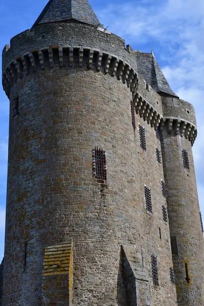 Saint Malo France Sseptember 2020 Picturesque Solidor Tower Saint Servan — стоковое фото