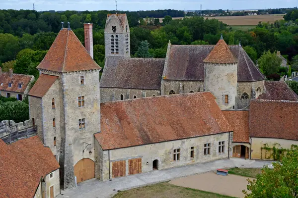 Blandy Les Tours França Agosto 2020 Castelo Histórico Século Xiii — Fotografia de Stock