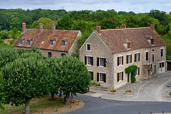 Blandy Les Tours France August 2020 Picturesque Village — 图库照片