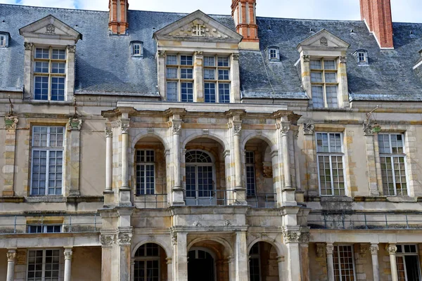 Fontainebleau Francia Agosto 2020 Storico Castello — Foto Stock