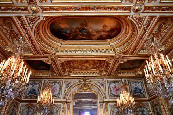 Fontainebleau Frankrike Augusti 2020 Det Historiska Slottet — Stockfoto
