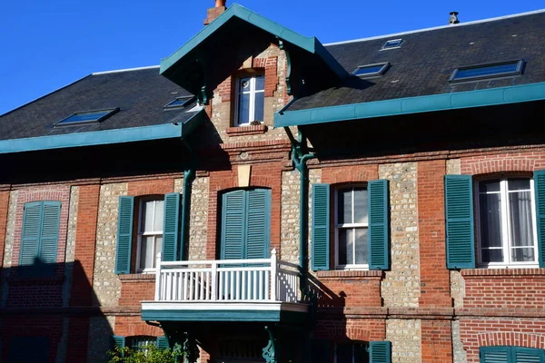 Houlgate França Outubro 2020 Belle Epoque Casa Velha — Fotografia de Stock