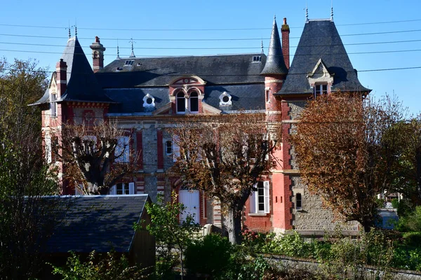 Houlgate França Outubro 2020 Belle Epoque Casa Velha — Fotografia de Stock