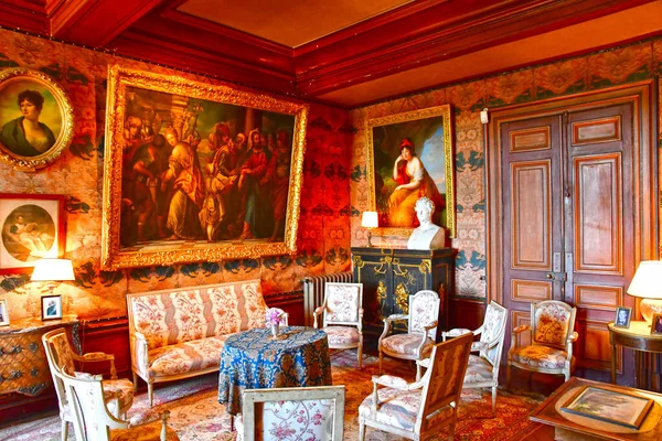Montresor Francja Lipca 2020 Historyczny Zamek — Zdjęcie stockowe