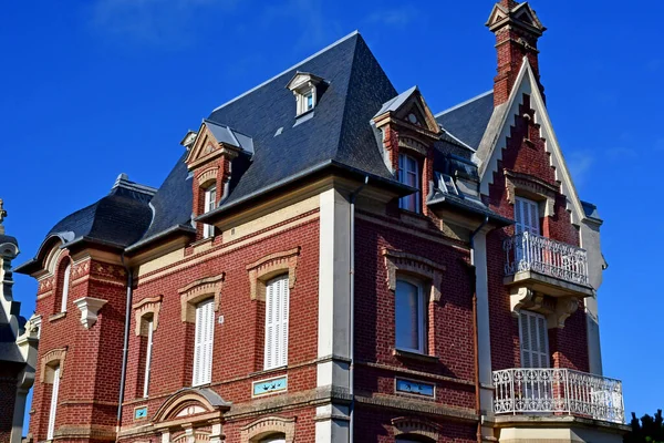 Houlgate France October 2020 Belle Epoque Old House — Stock Photo, Image